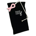 Pink Ribbon Purse Hook